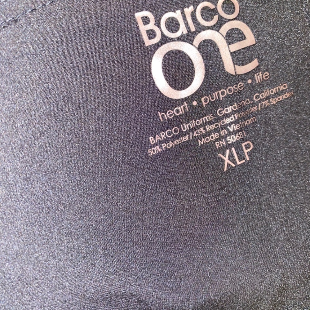 Barco Uniforms XL petite black 3 pocket cargo jogger new nwt - Picture 10 of 10